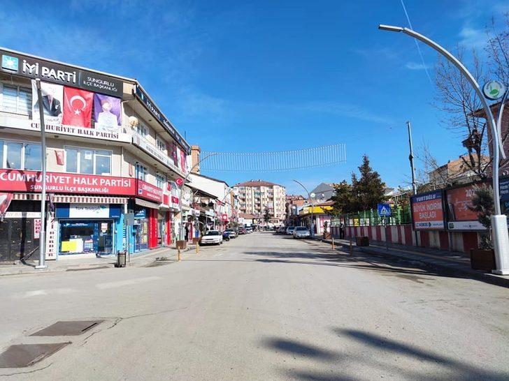 Kısıtlamada cadde ve sokaklar yine sessiz kaldı G2