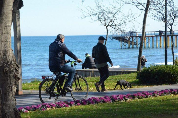 Ordu’da kış mevsiminde yalancı bahar G1