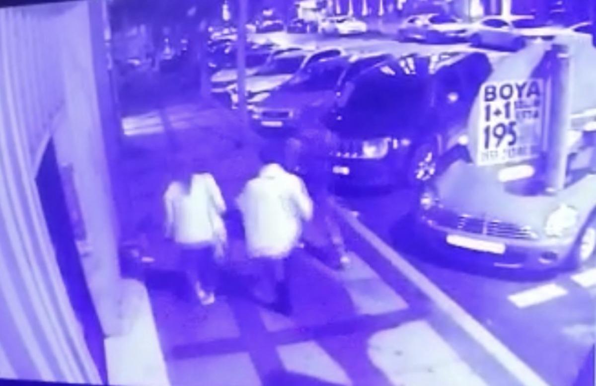 Beşiktaş&rsquo;ta dehşet anları kamerada