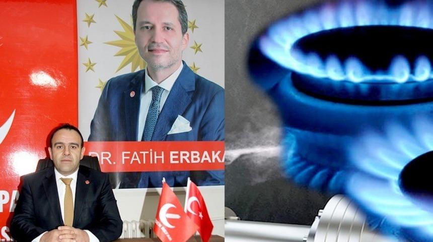 Palandöken Refah’ın İlçe Başkanı Kızıltaş’tan doğalgaz desteği önerisi