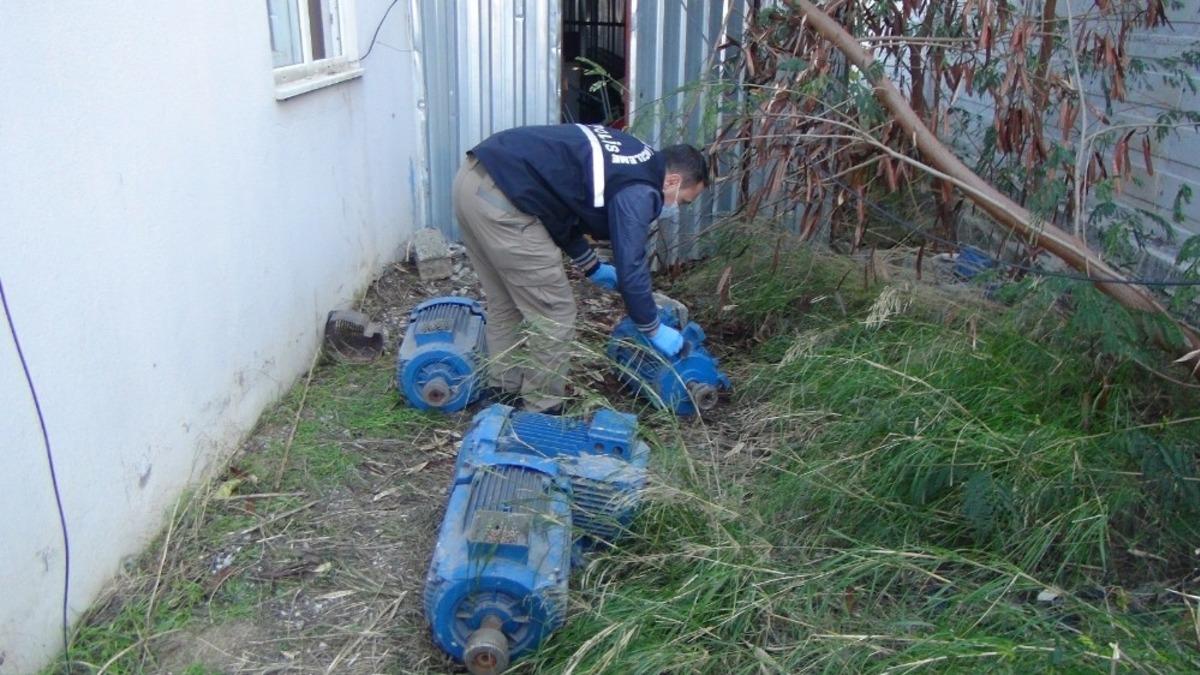 Depodan 10 adet dalgı&ccedil; pompası &ccedil;alan ş&uuml;pheli tutuklandı