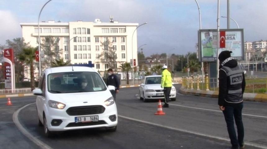 Şanlıurfa&rsquo;da kısıtlamayı ihlal eden 126 kişiye 350 bin lira para cezası