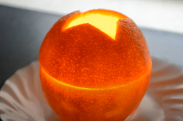 Dakikalar içinde portakaldan mum yapmanın kolay yolu! Kokusuna bayılacaksınız