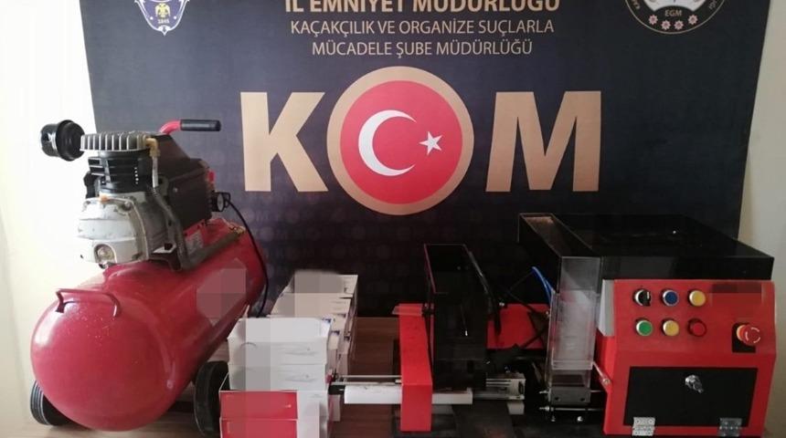 Malatya&rsquo;da ka&ccedil;ak sigara operasyonu