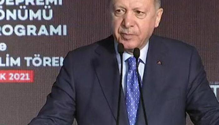 Cumhurbaşkanı Erdoğan'dan İstanbul açıklaması: Hedefimiz 5 yılda tamamlamaktır