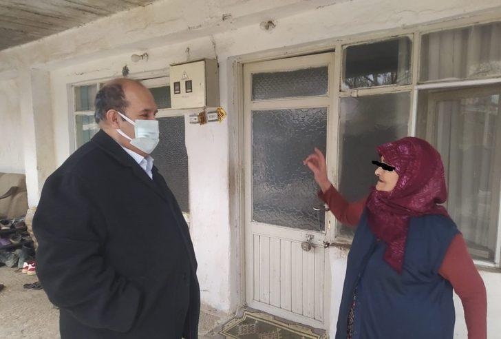 Kaymakam Ünal’dan ihtiyaç sahibi ailelere ziyaret G3