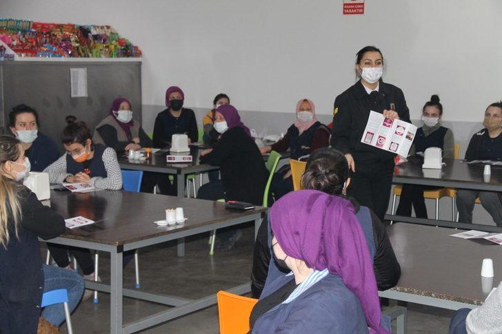 Jandarmadan kadına yönelik şiddetle mücadele eğitimi G3