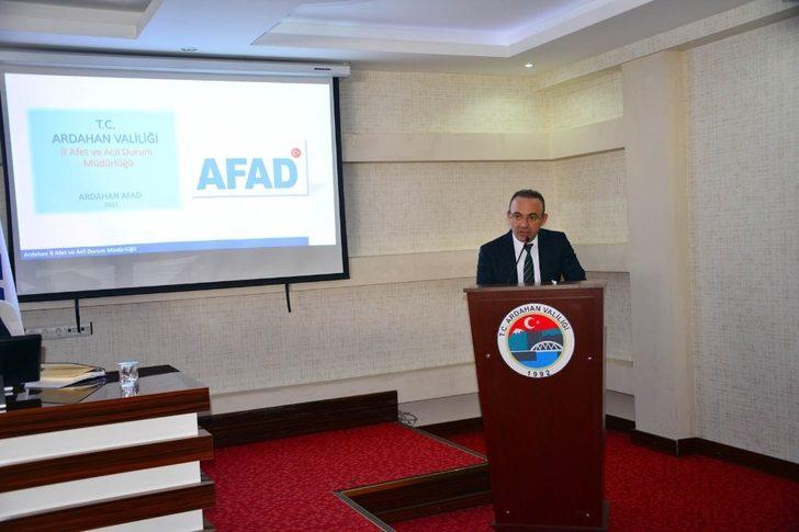 Ardahan’da afetlere hazırlık hususu masaya yatırıldı G2