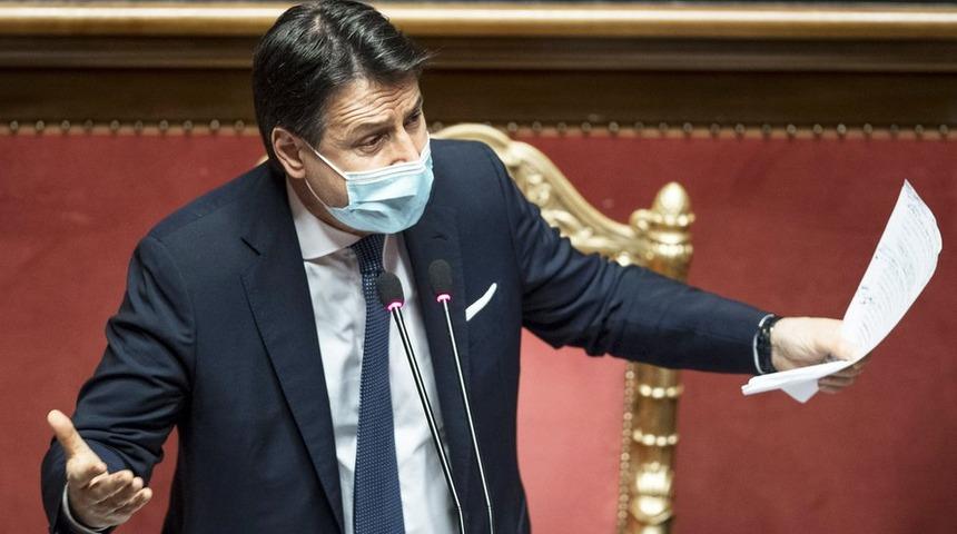 İtalya Başbakanı Conte, istifa edeceğini a&ccedil;ıkladı