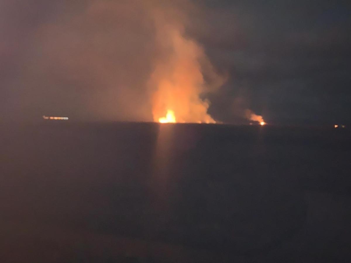 Eber G&ouml;l&uuml;&rsquo;nde yine alevler y&uuml;kseldi