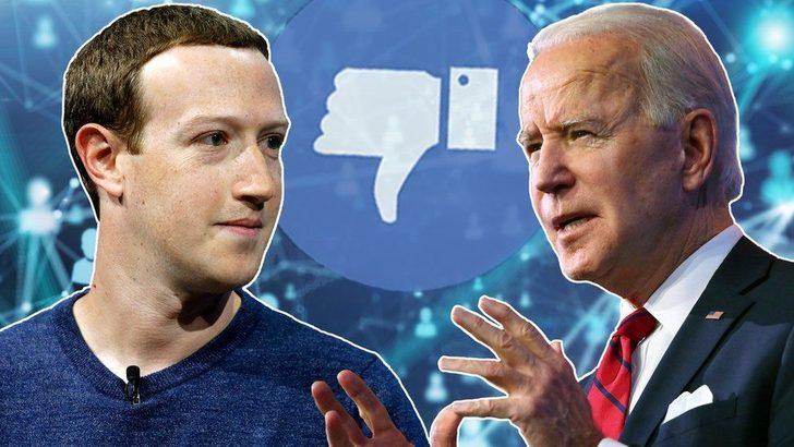 Facebook ve patronu Zuckerberg'in Biden sorunu
