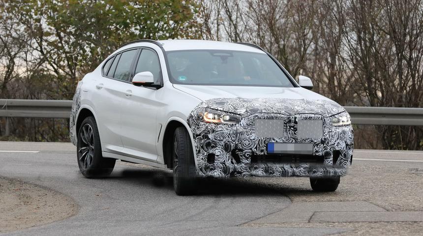 BMW X4 kamuflajlı yakalandı