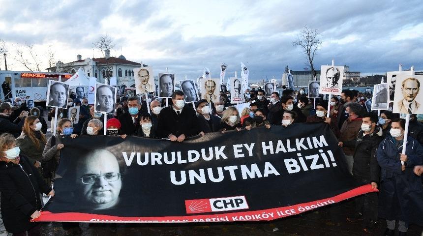 Uğur Mumcu Kadık&ouml;y&rsquo;de anıldı