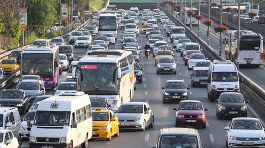 Trafiğe kaydı yapılan taşıt sayısı 2020'de yüzde 54.8 arttı