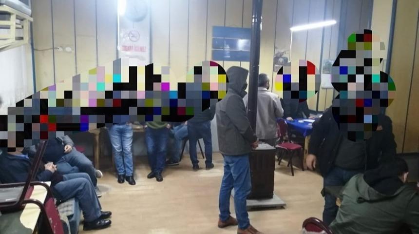 Ordu&rsquo;da kumar oynayan 30 kişiye 103 bin lira para cezası