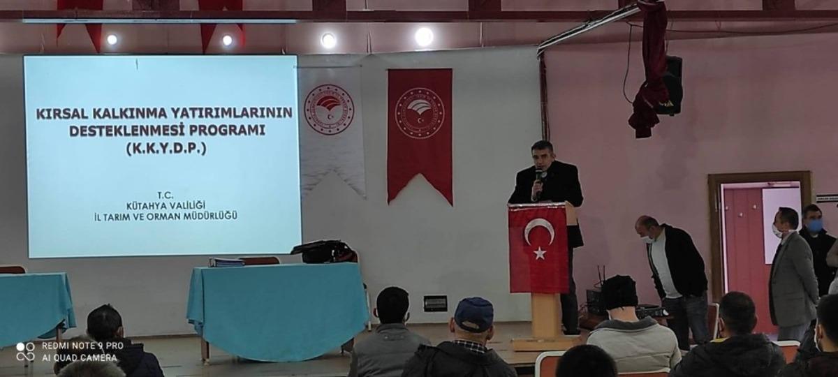 Altıntaş&rsquo;ta &rsquo;&rsquo;Kırsal Kalkınma Destekleri&rsquo;&rsquo; bilgilendirme toplantısı