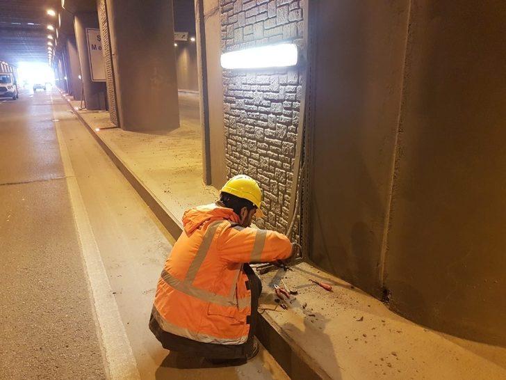 Seka Tünelinde bakım ve temizlik yapıldı G3