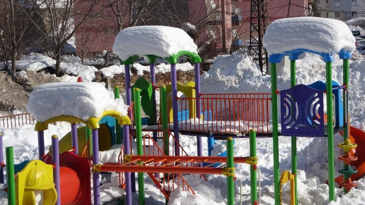 Bitlis&rsquo;te kardan dağlar oluştu