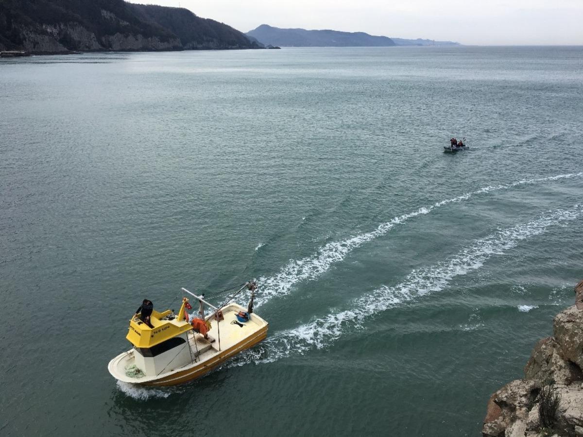 Batan geminin kayıp 3 m&uuml;rettebatını arama &ccedil;alışmaları s&uuml;r&uuml;yor