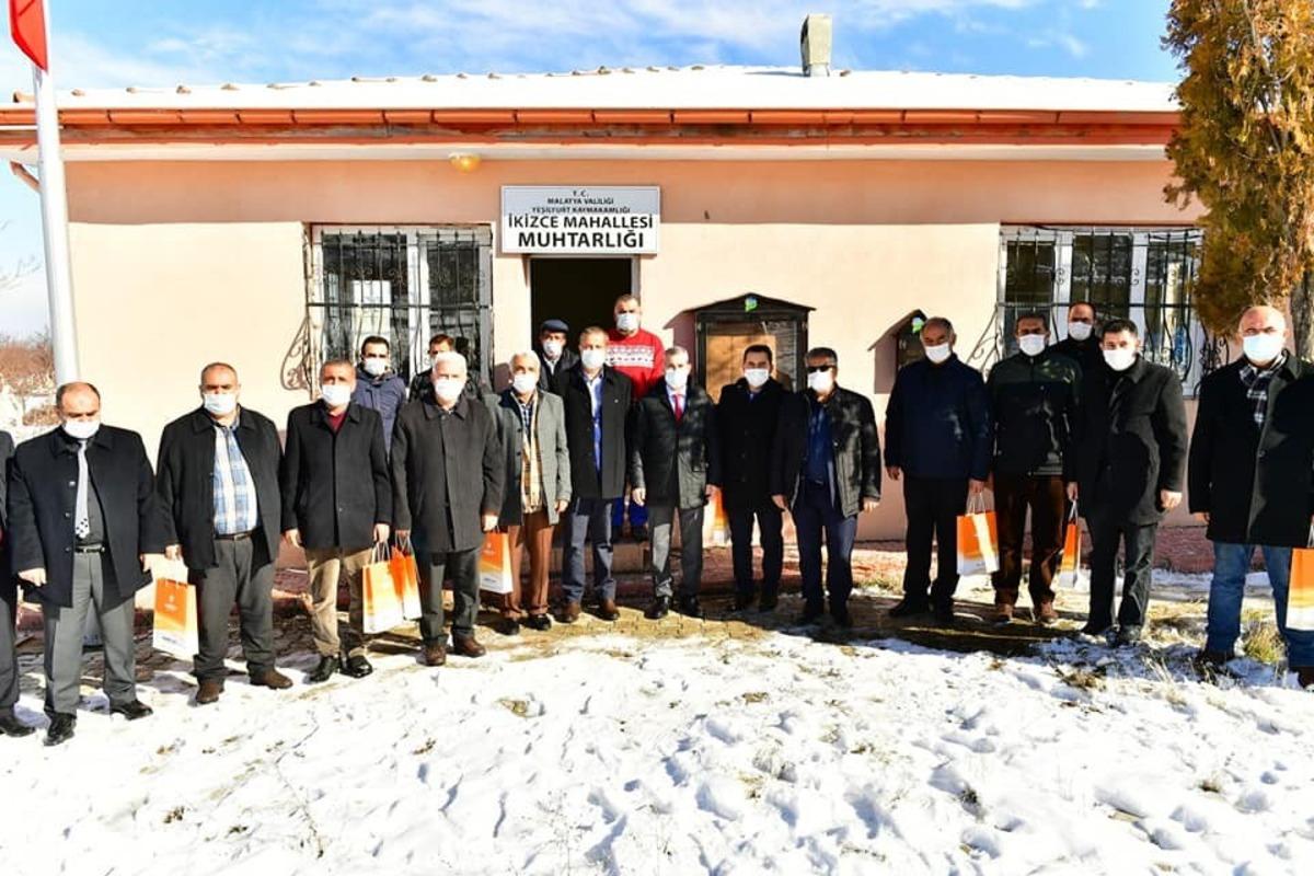 Yeşilyurt muhtarların gayretleri ile gelişiyor