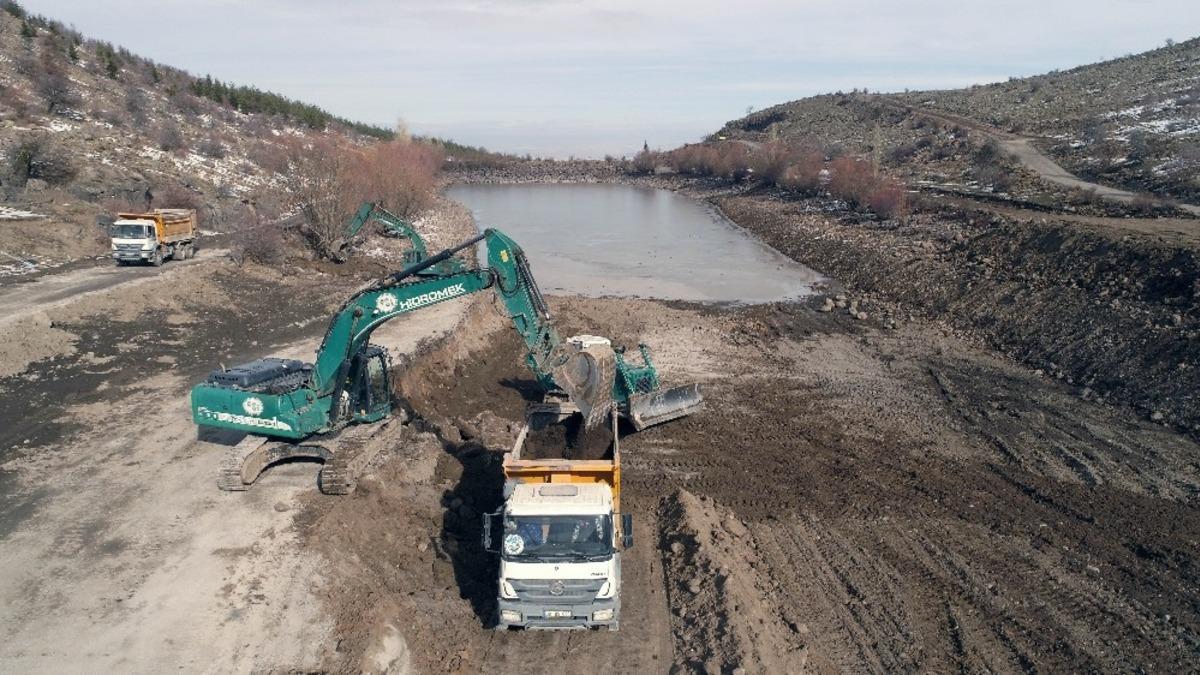 Zincidere G&ouml;leti&rsquo;nde &ccedil;alışmalar devam ediyor