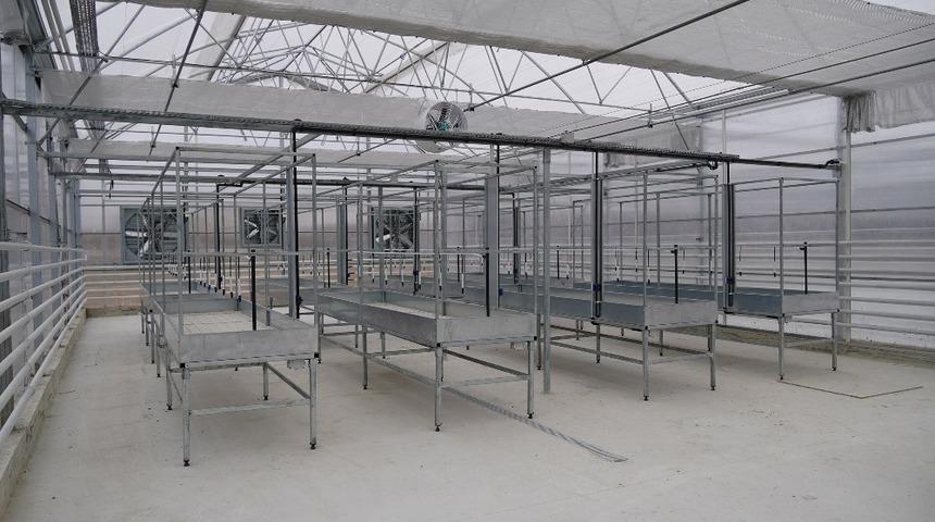 Ke&ccedil;i&ouml;ren&rsquo;deki modern seraya &rsquo;Akıllı İklimlendirme Sistemi&rsquo;