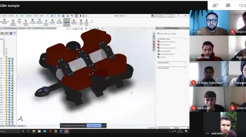 ASÜ ekibi “İSAS” yarışması için başvurusunu yaptı