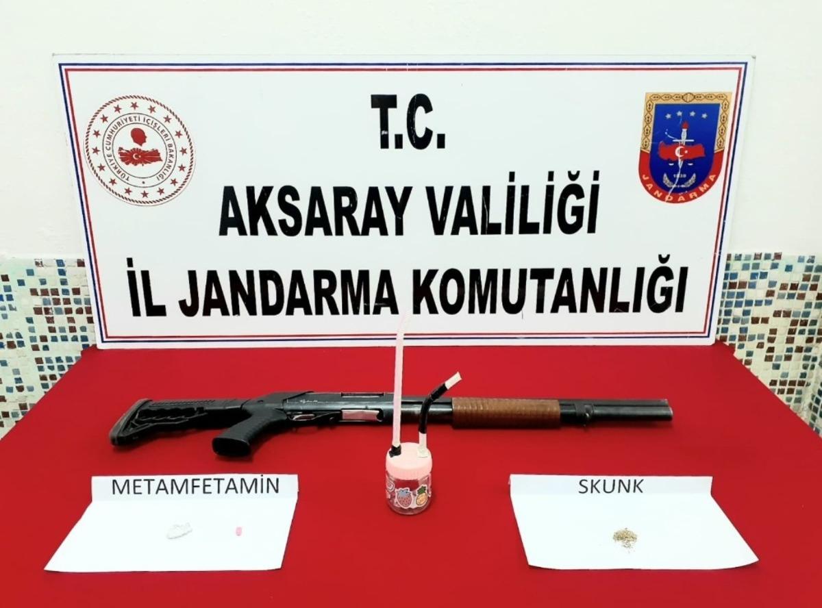 Aksaray&rsquo;da uyuşturucu operasyonu: 9 g&ouml;zaltı