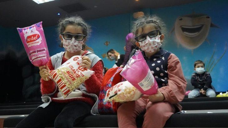 Keçiörenli miniklerin 3D sinema keyfi başladı G3