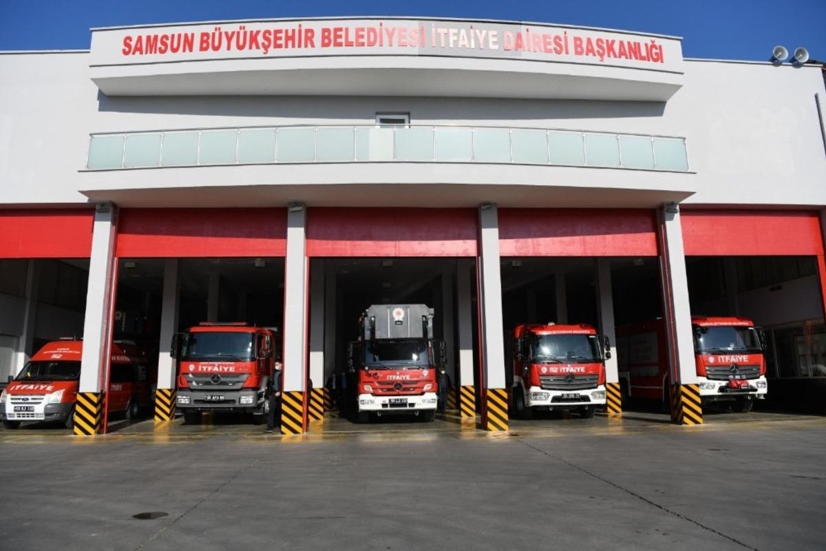 Samsun İtfaiyesi 6 bin 999 olaya m&uuml;dahale etti