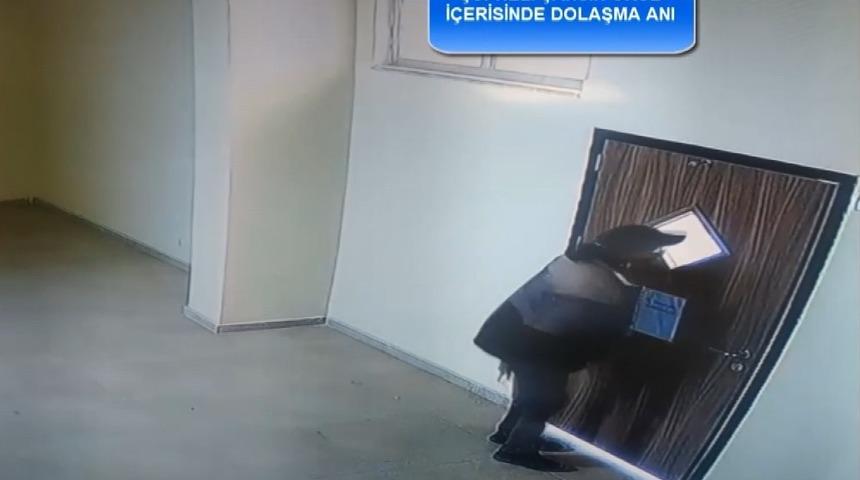 Okuldan musluk &ccedil;alan hırsız yakalandı