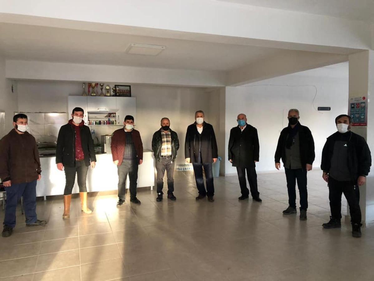 Maldan Sosyal Tesisinde &ccedil;alışmalar tamamlandı