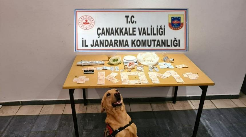 &Ccedil;anakkale&rsquo;de uyuşturucu operasyonu: 1 tutuklama