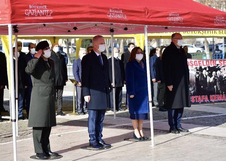 Atatürk’ün Gaziantep’i gelişinin 88. yıl dönümü kutlandı G4