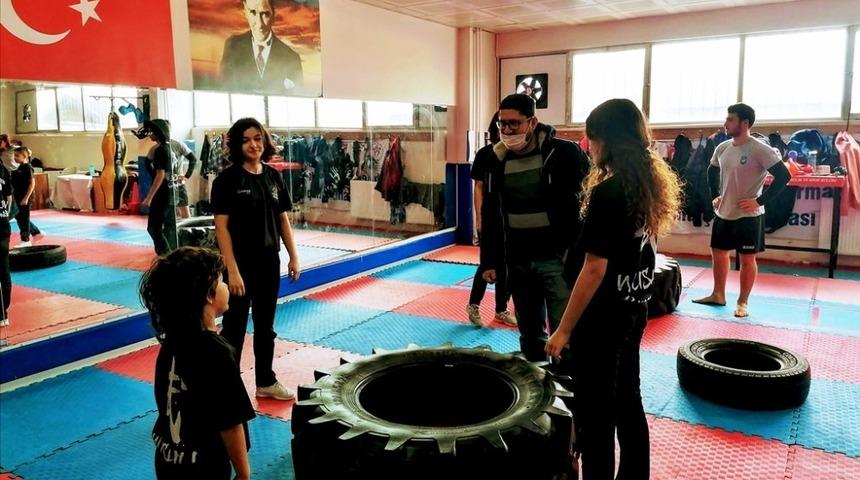 Başkan Arif Alkan&rsquo;dan ferdi spor branşlarına ziyaret