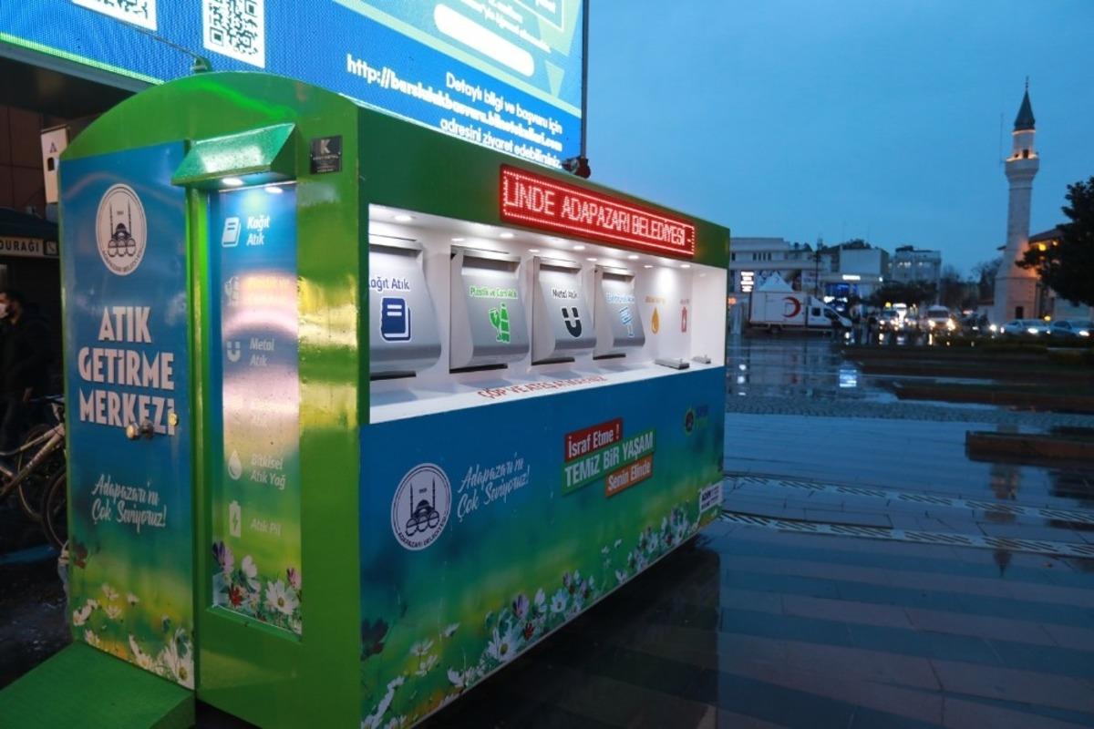 Adapazarı&rsquo;nda mobil atık merkezi kuruldu