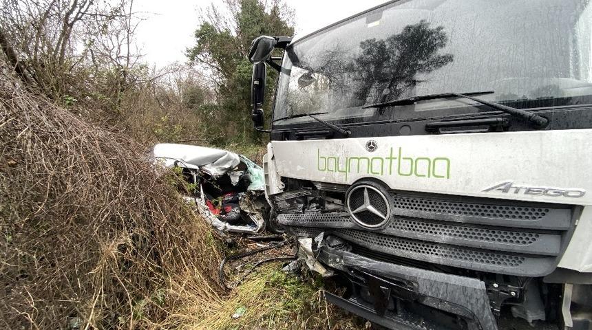 Sarıyer’de feci kaza: 1 ölü