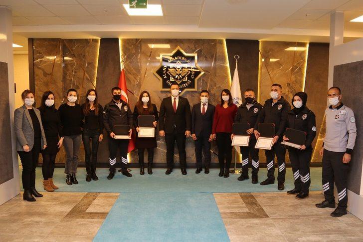 ALKÜ’de ilk kursiyerler sertifikalarını aldı G1