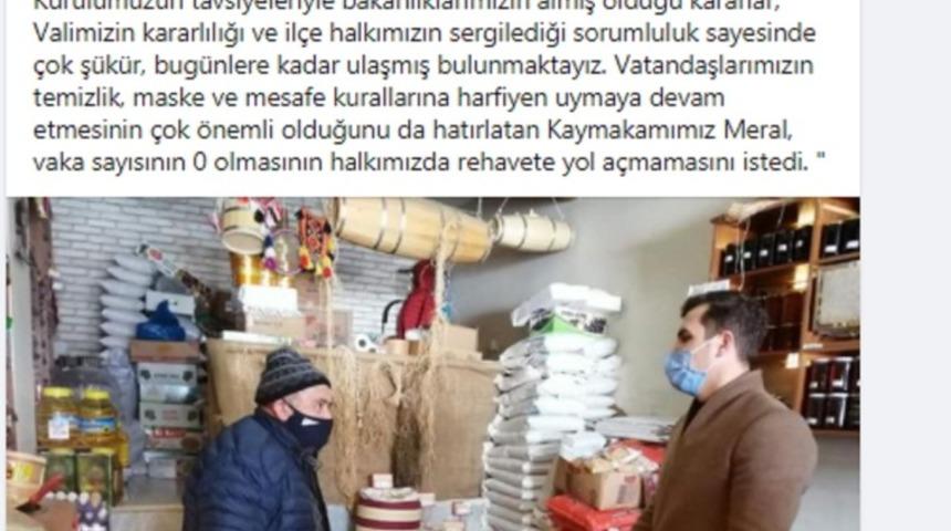 O il&ccedil;ede sevindiren haber, Covid-19 vakası kalmadı