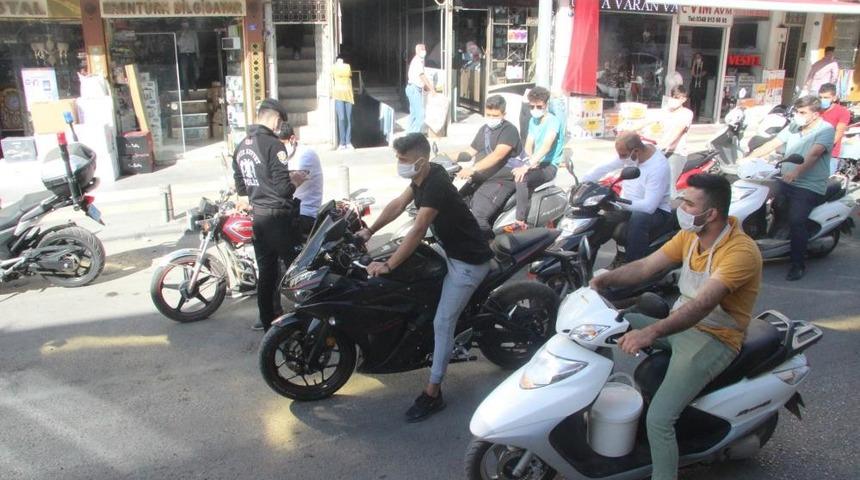 Kilis’te trafikteki araçların yarısı motosiklet