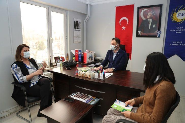 Ziraat mühendislerine İzmit Çarşısı anlatıldı G1