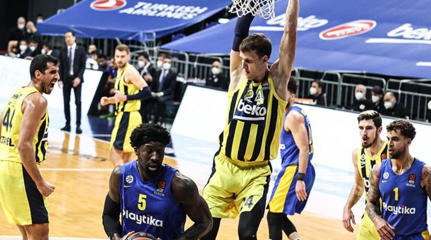Fenerbah&ccedil;e Beko - Maccabi Playtika Tel Aviv: 82-75 (Ma&ccedil; sonucu)