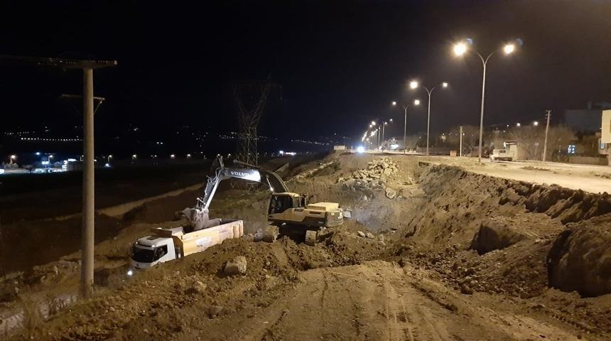 Kahramanmaraş&rsquo;ta bulvar yenileme &ccedil;alışması