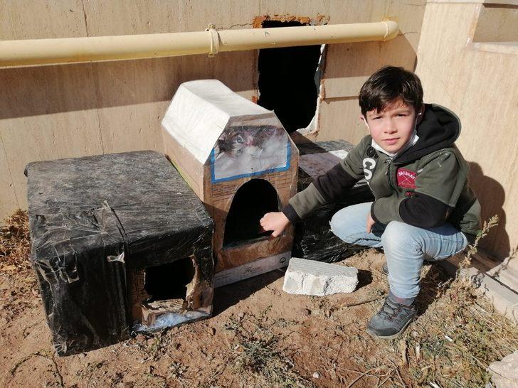 Aksaray’da çocuklar sokak hayvanlarını unutmadı G1