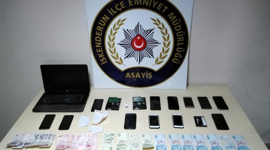 Hatay&rsquo;da yasa dışı bahis operasyonu: 9 g&ouml;zaltı
