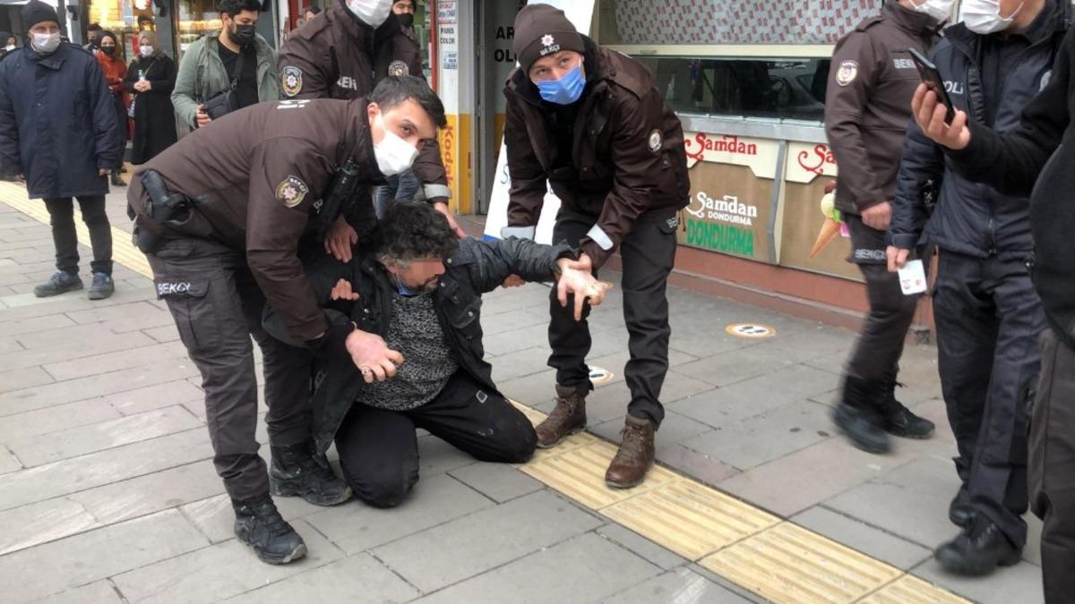 Alkoll&uuml; adam şehri birbirine kattı