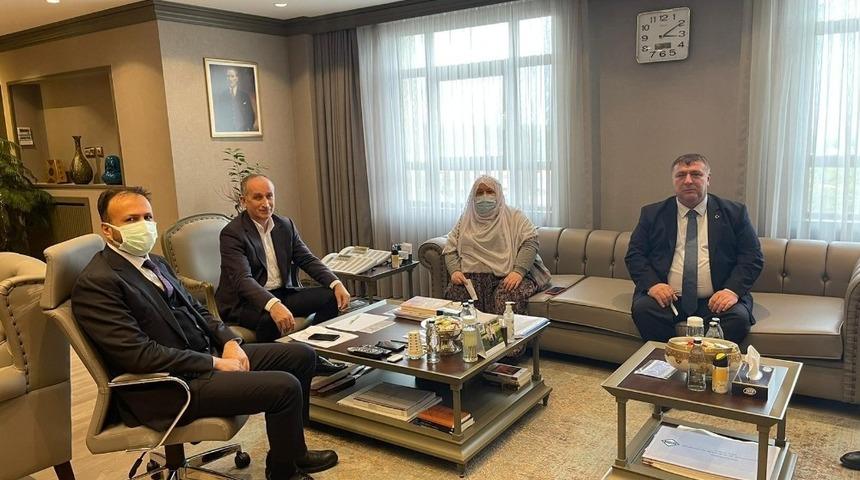 Beylikova Belediye Başkanı Alp’ten TOKİ Başkanı Bulut’a teşekkür ziyareti