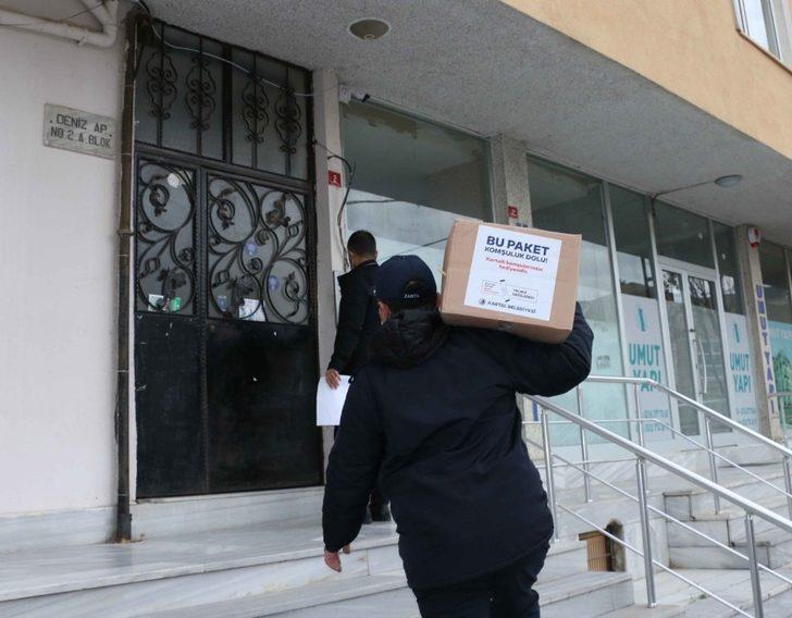 Kartal Belediyesi’nden kahvehane esnafına erzak desteği G3