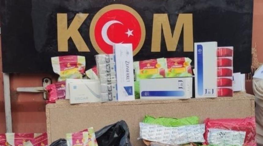 Gaziantep’te kargo ile kaçak sigara sevkiyatına darbe