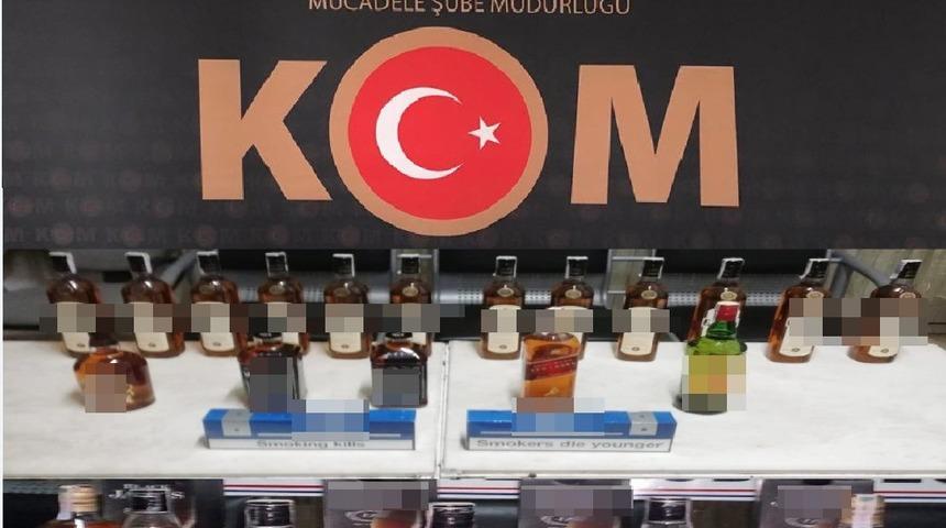 Burdur&rsquo;da ka&ccedil;ak sigara ve i&ccedil;ki operasyonu